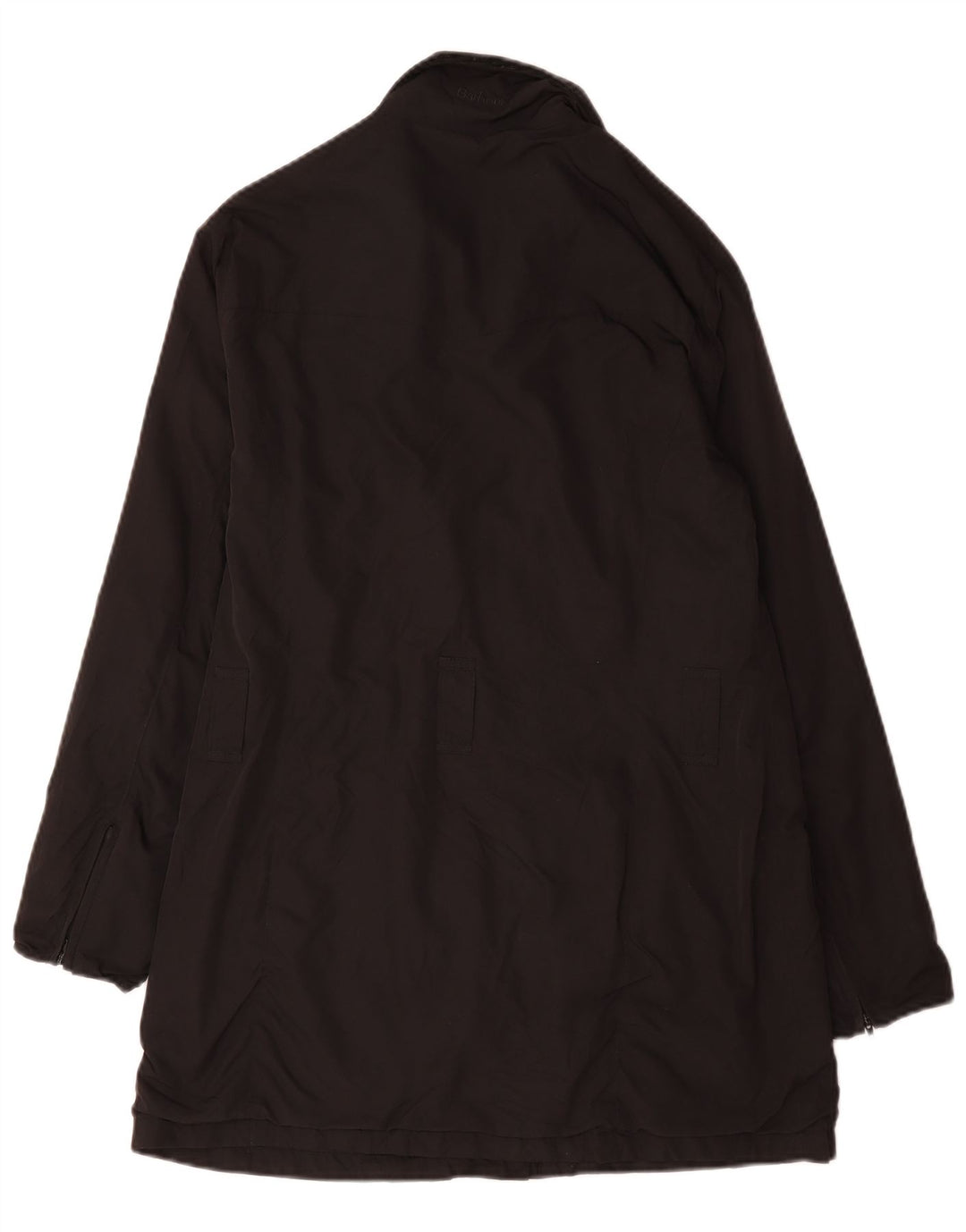 Barbour Womens Utility Jacket UK 12 Medium Black Polyester