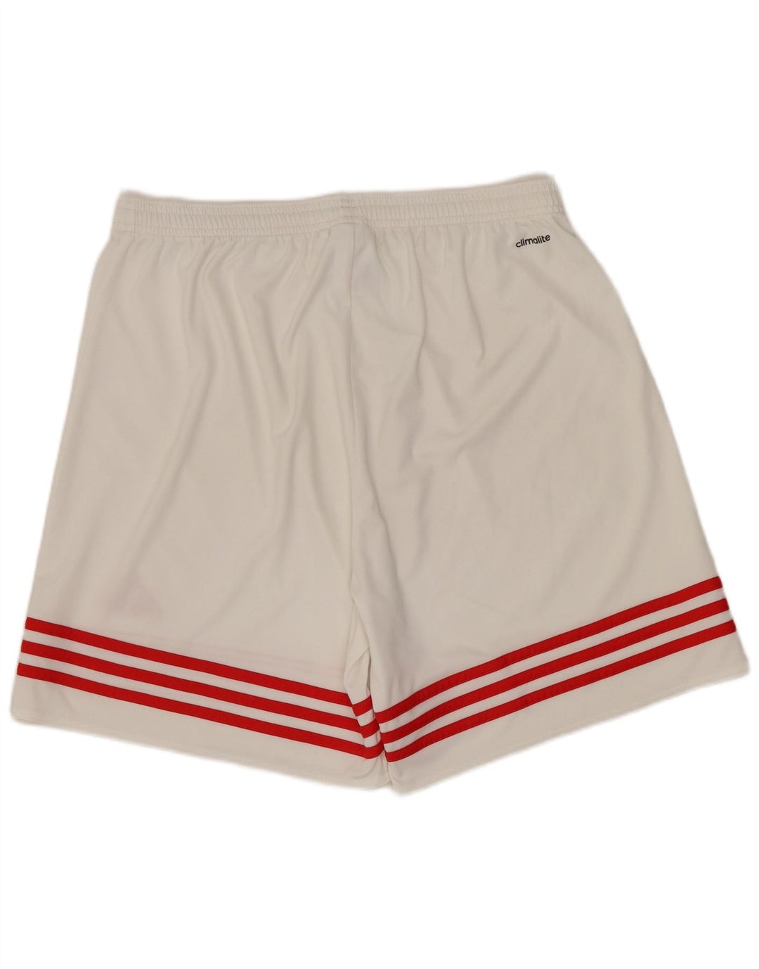 ADIDAS Mens Climalite Sport Shorts Large  White Polyester