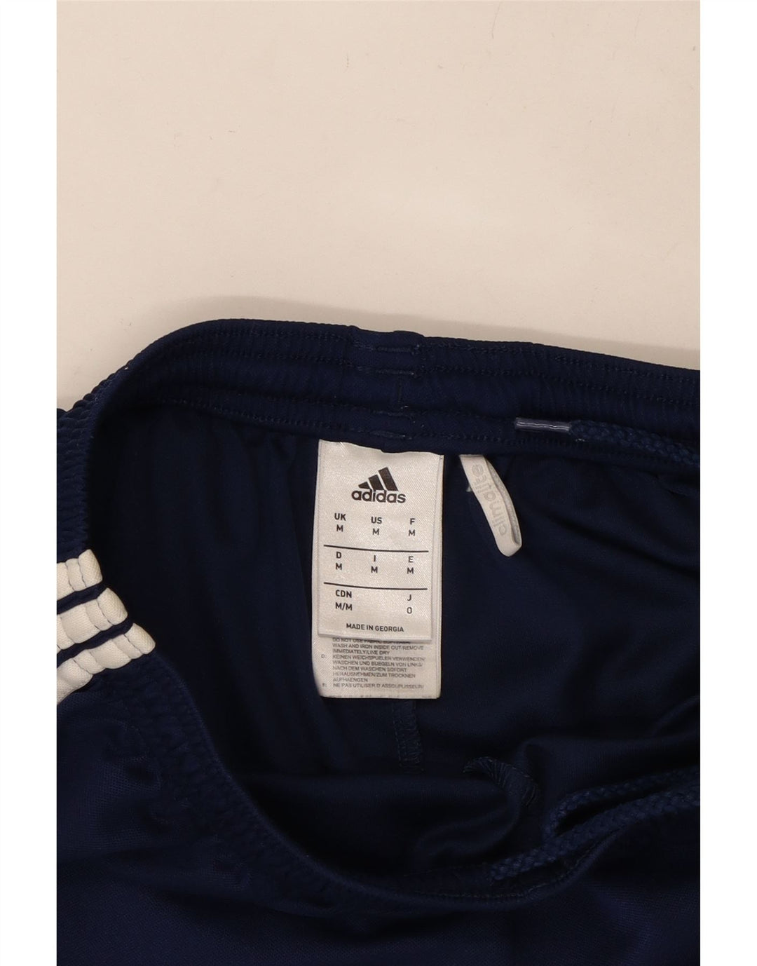 NIKE Mens Climalite Sport Shorts Medium Navy Blue Polyester