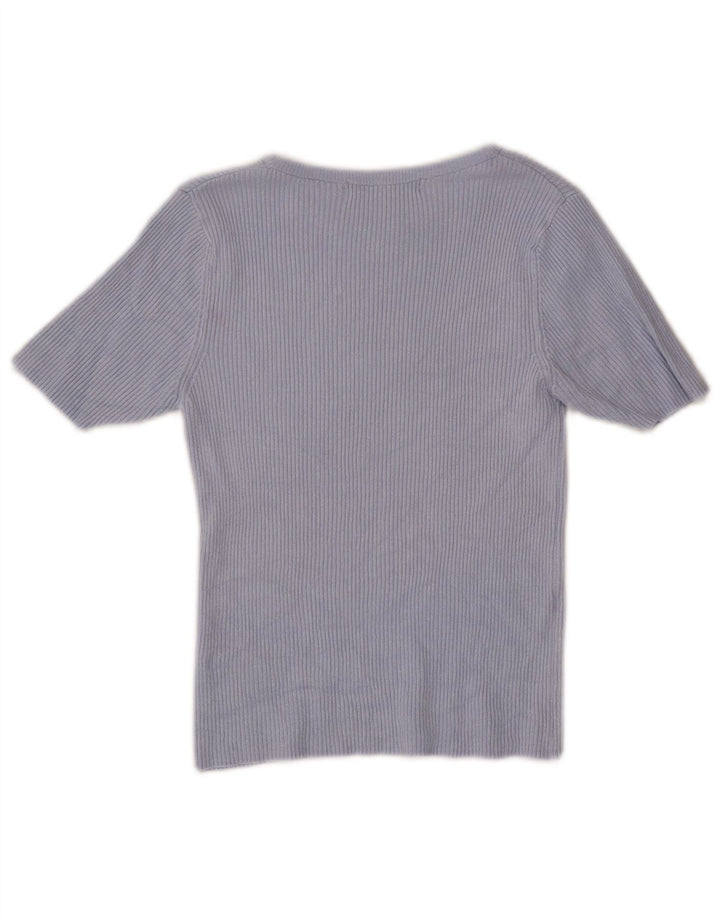 Marks & Spencer Womens T-Shirt Top Small Blue