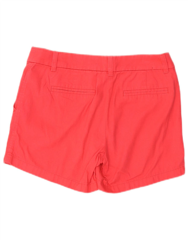 J. CREW Womens Chino Shorts US 4 Small W30  Red Cotton