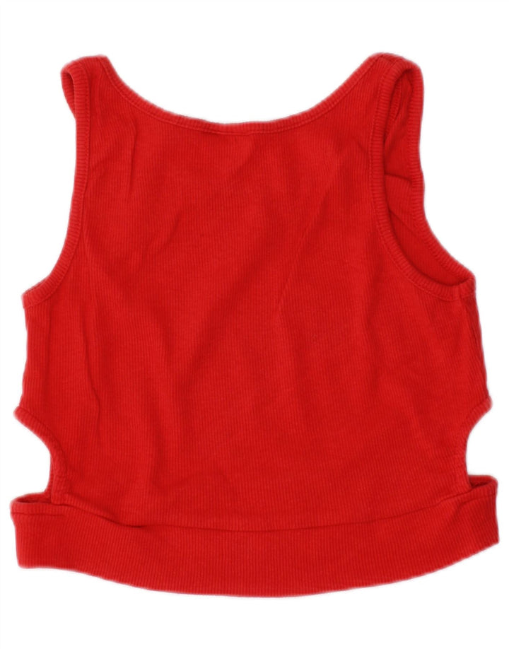 ZARA Girls Sleeveless Blouse Top 8-9 Years Red