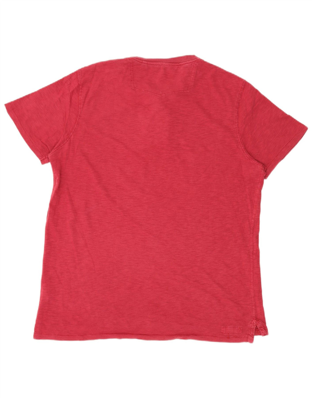 Fat Face Mens T-Shirt Top Large Red Cotton
