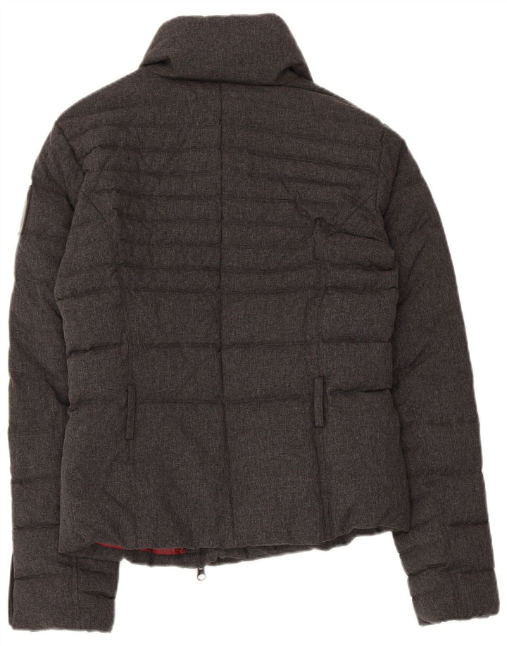Bomboogie Womens Padded Jacket UK 10 Small Grey Nylon