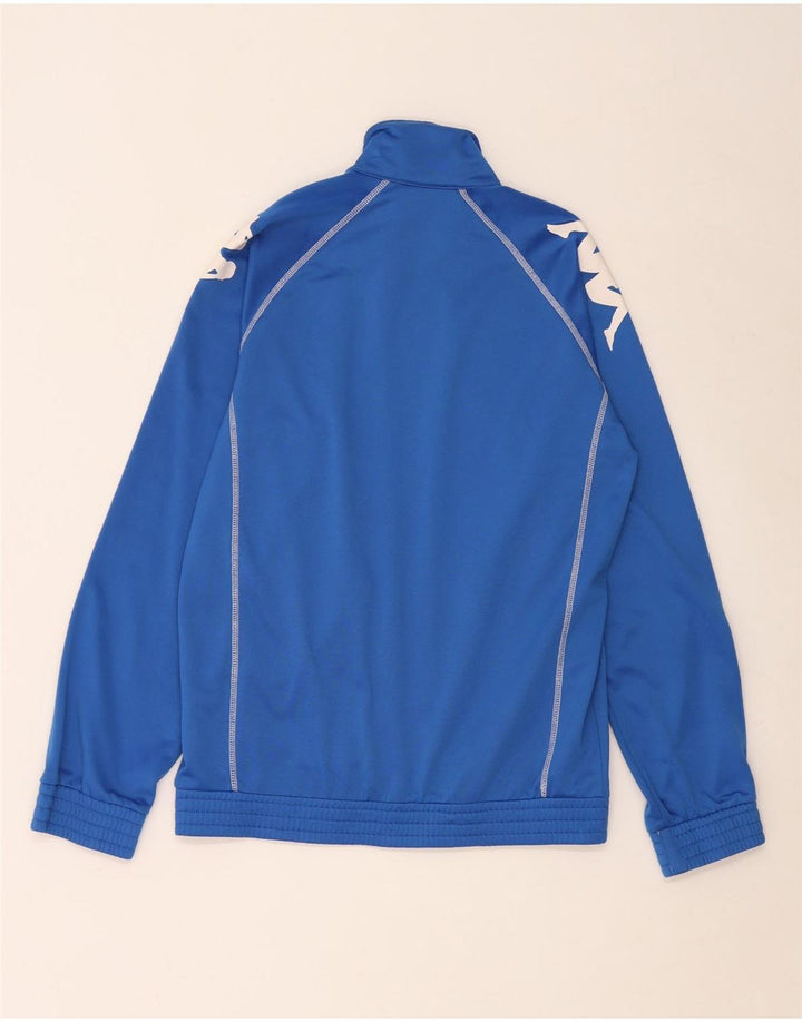 KAPPA Boys Graphic Tracksuit Top Jacket 15-16 Years Blue