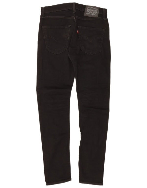 Levi's Mens 512 Slim Tapered Jeans W32 L32 Black Cotton