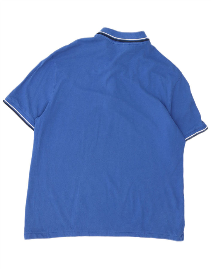DIADORA Mens Polo Shirt 2XL Blue