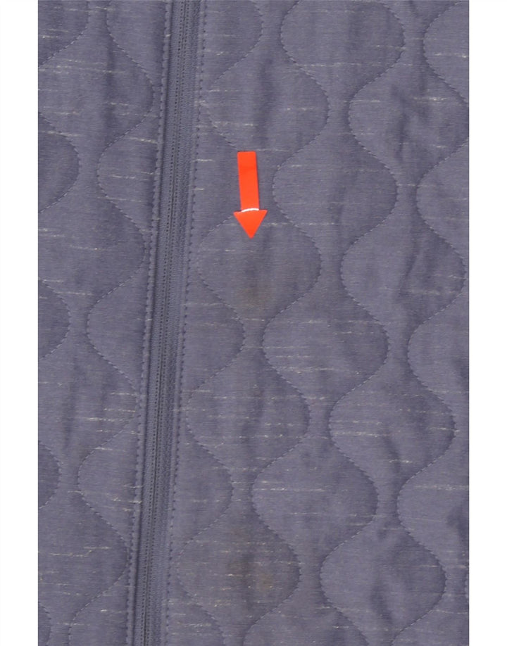 Nike Womens Running Quilted Gilet UK 16 Large Purple Polyester