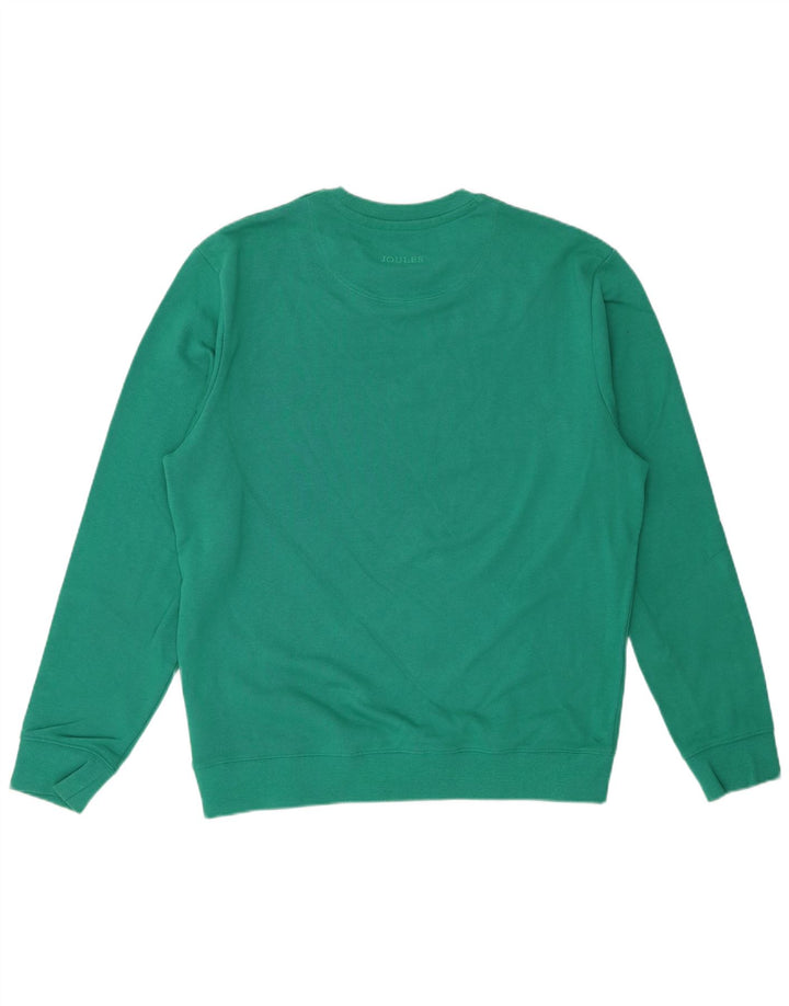 JOULES Mens Sweatshirt Jumper Medium Green Cotton