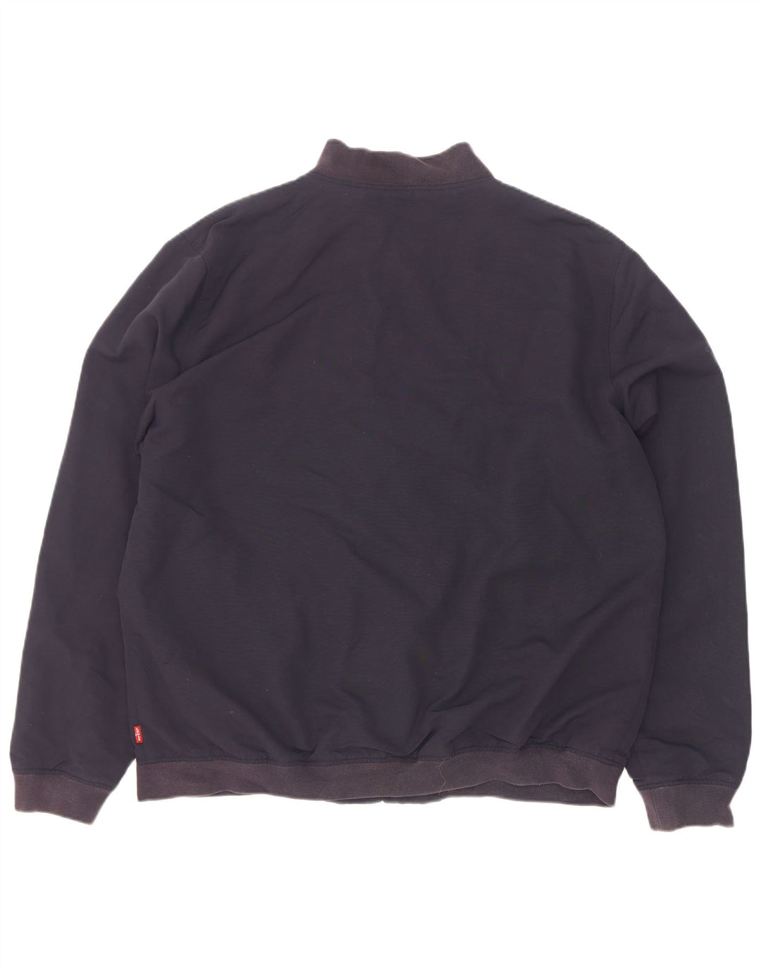 Levi's Mens Bomber Jacket UK 42 XL Navy Blue Polyamide