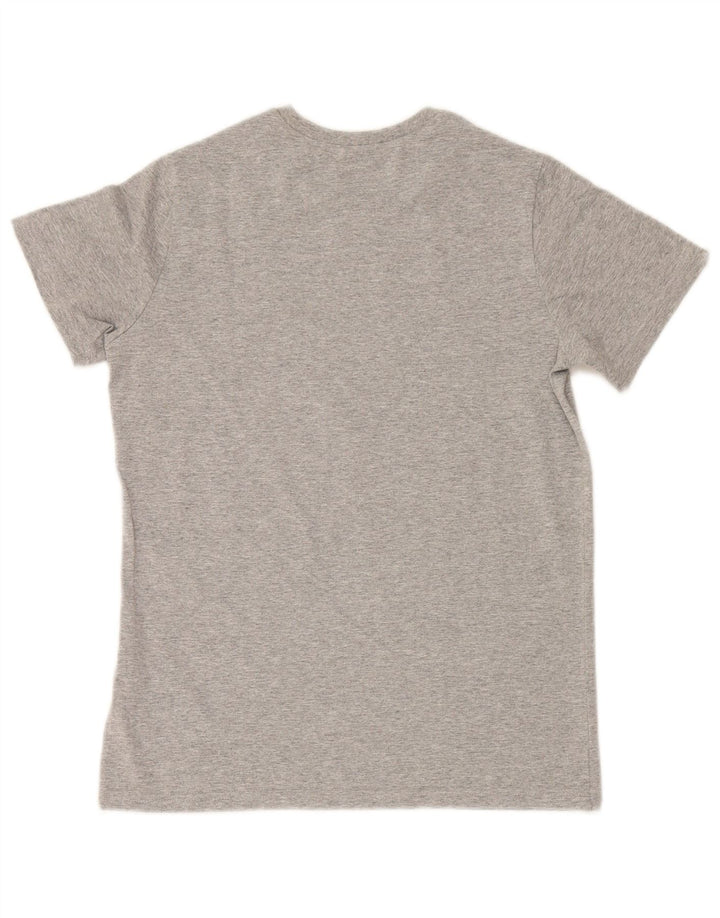 LEVI'S Boys Graphic T-Shirt Top 13-14 Years Grey Polyester