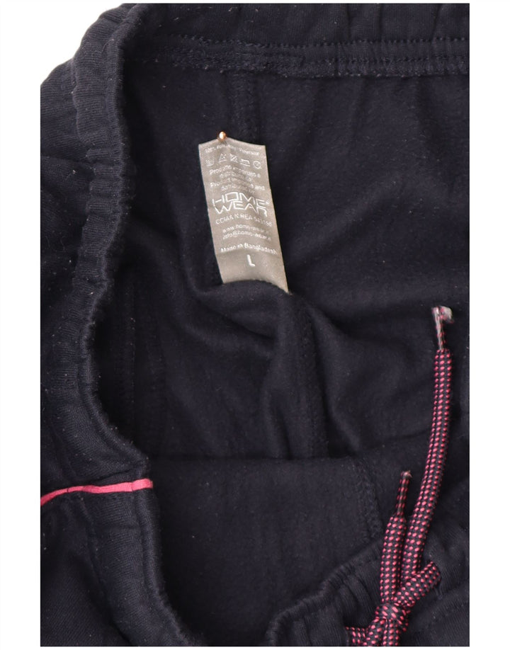 AUSTRALIAN L'ALPINA Womens Tracksuit Trousers UK 14 Large  Navy Blue