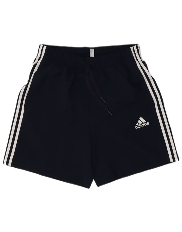 Adidas Mens Sport Shorts Medium Navy Blue Polyester