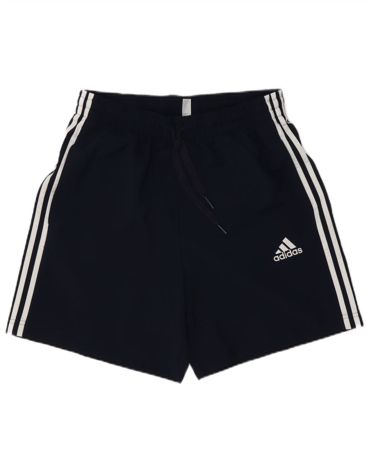 Adidas Mens Sport Shorts Medium Navy Blue Polyester
