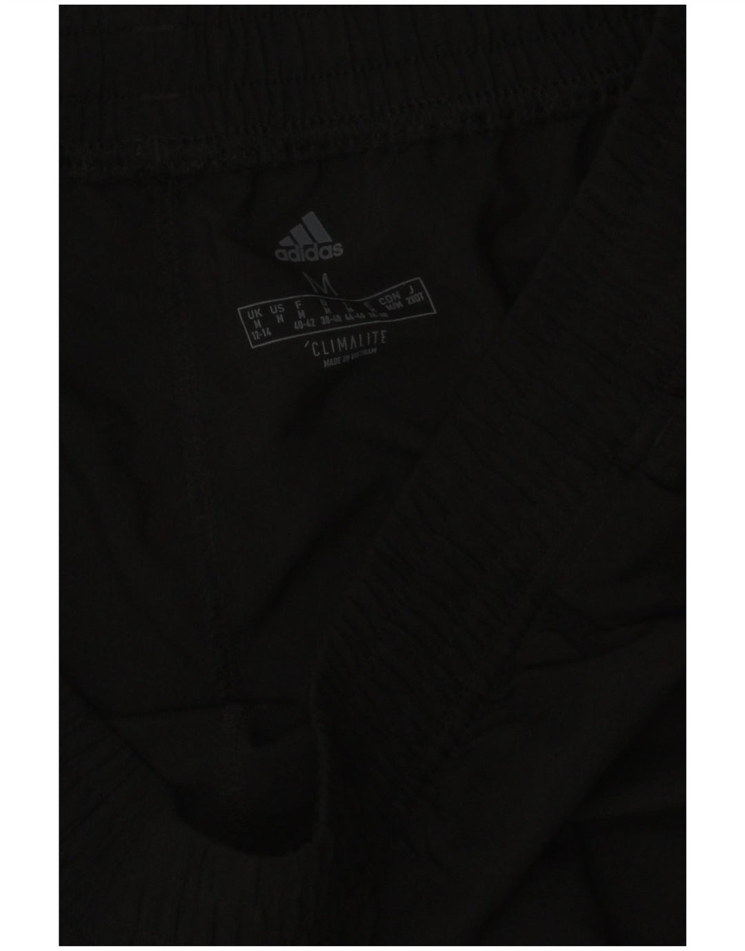 Adidas Womens Climalite Sport Shorts UK 12/14 Medium Black Polyester