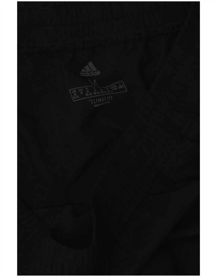 Adidas Womens Climalite Sport Shorts UK 12/14 Medium Black Polyester