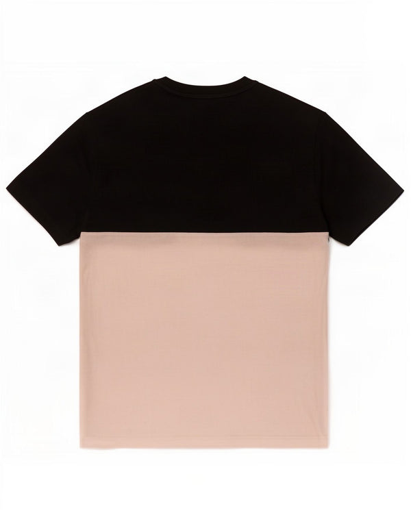 Champion Mens Graphic T-Shirt Top Medium Black Colourblock