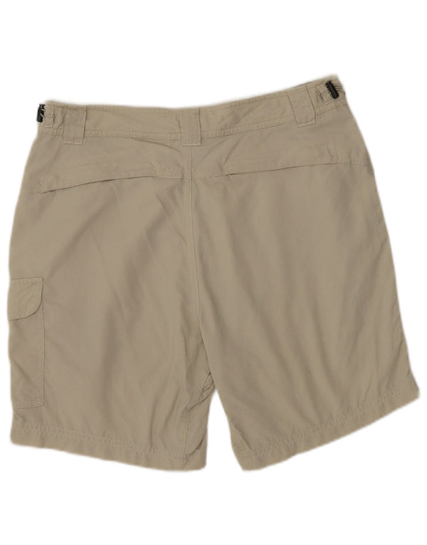 Columbia Womens Cargo Shorts US 8 Medium W30 Beige Nylon