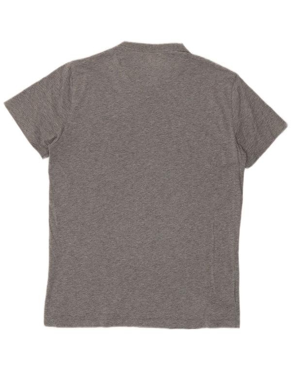 Fred Perry Mens T-Shirt Top Small Grey Cotton