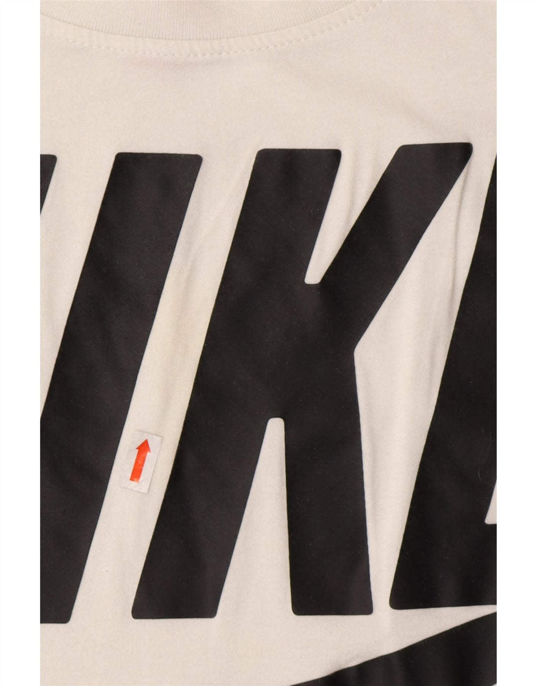 NIKE Mens Graphic T-Shirt Top Small White Cotton