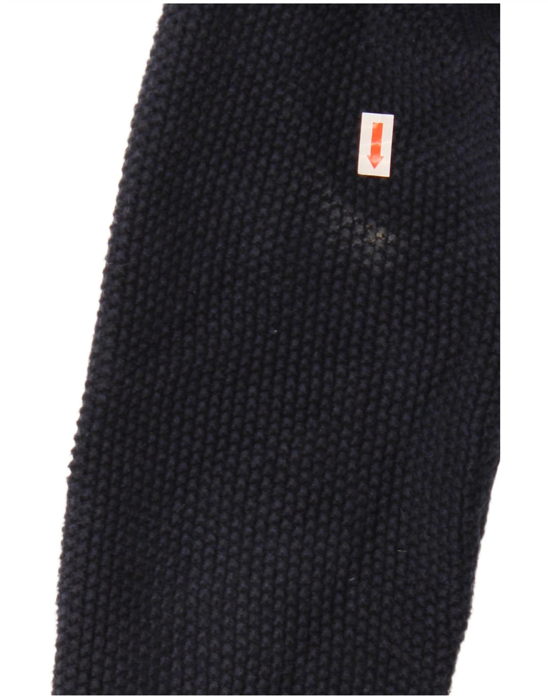 CREW CLOTHING Womens Open Cardigan Sweater UK 14 Medium Navy Blue Cotton