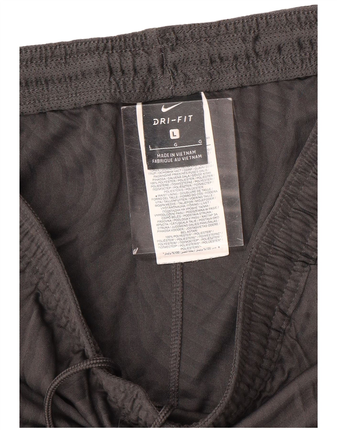 NIKE Mens Liverpool Sport Shorts Large  Black Colourblock Polyester