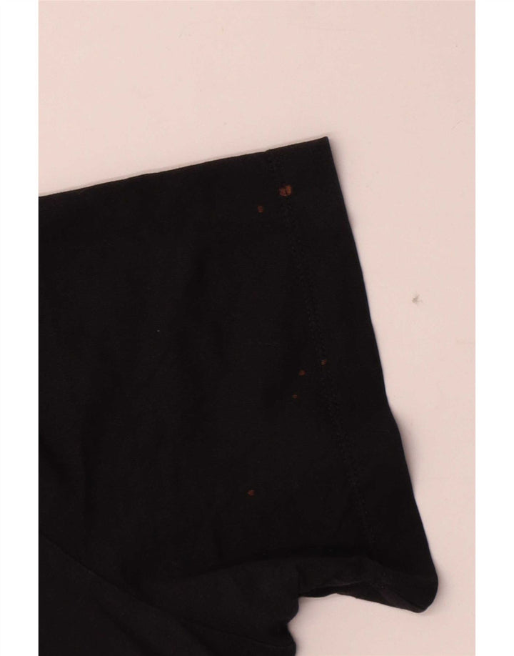 Nike Mens T-Shirt Top Large Black Cotton