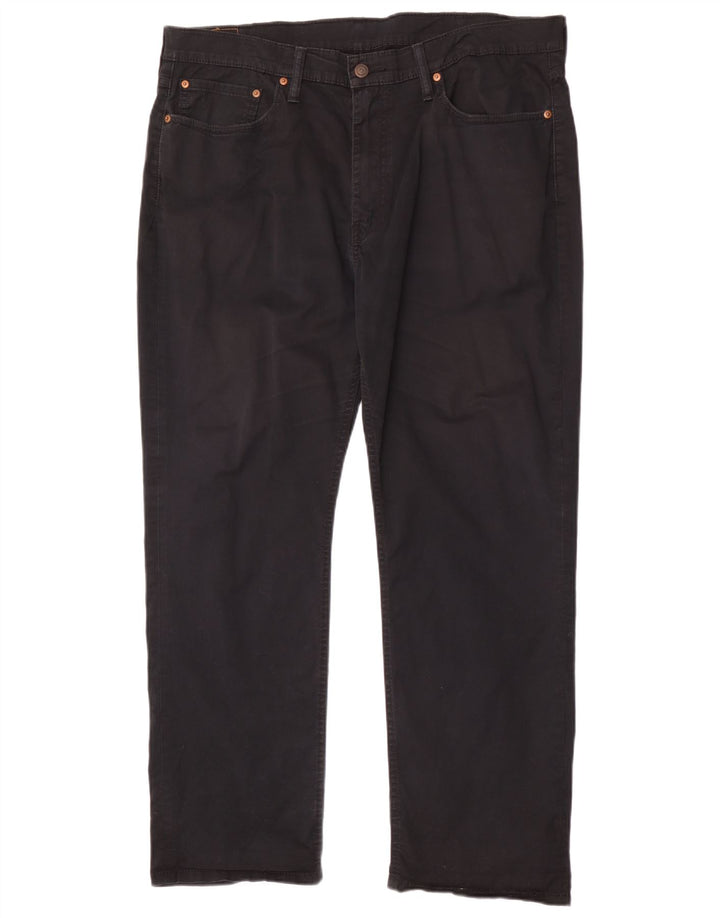 Levi's Mens 514 Straight Jeans W38 L30 Black Cotton