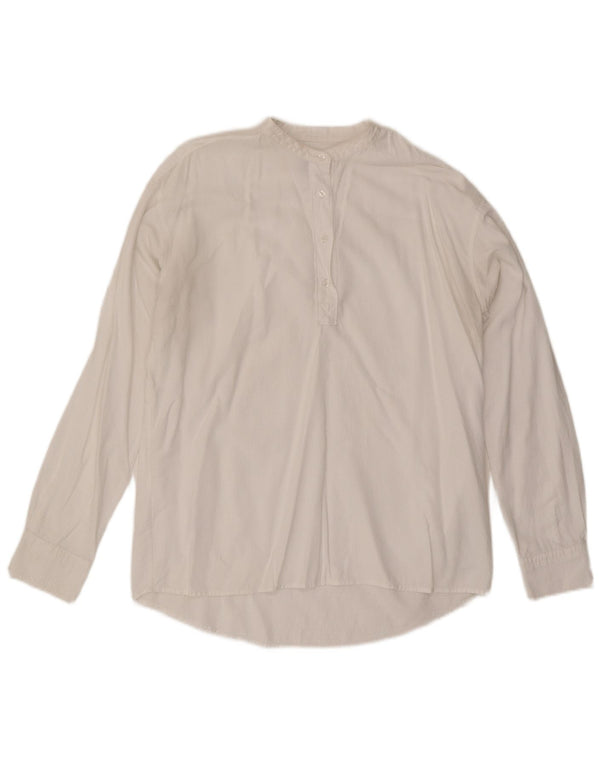 Gant Womens Pullover Shirt UK 14 Large White Lycra
