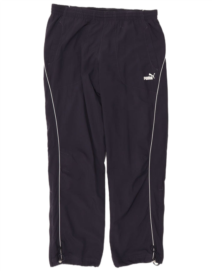 PUMA Mens Tracksuit Trousers Medium  Navy Blue