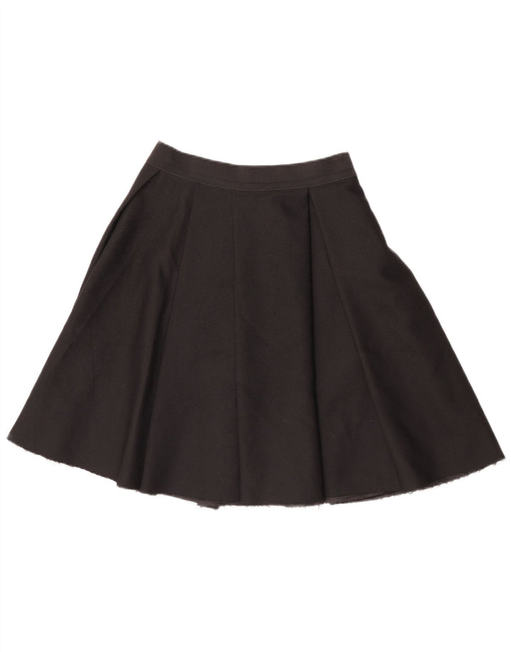 Cos Womens Flared Skirt EU 36 Small W26 Black Polyester