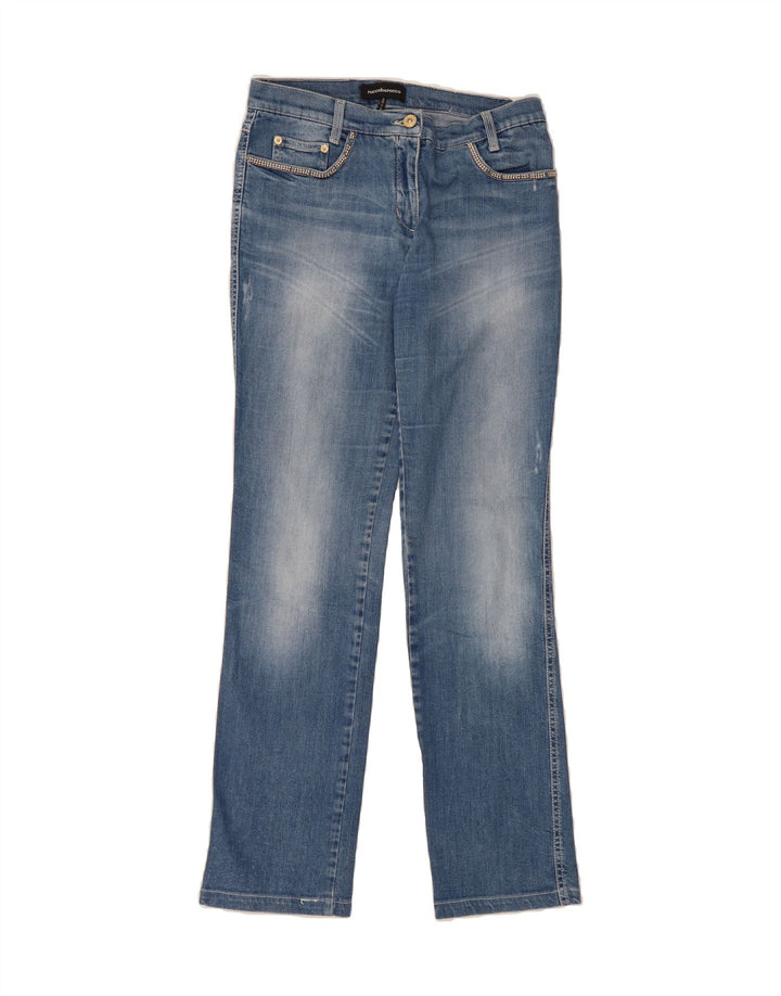 ROCCOBAROCCO Womens Straight Jeans IT 44 Medium W28 L31 Blue Cotton Vintage Roccobarocco and Second-Hand Roccobarocco from Messina Hembry 