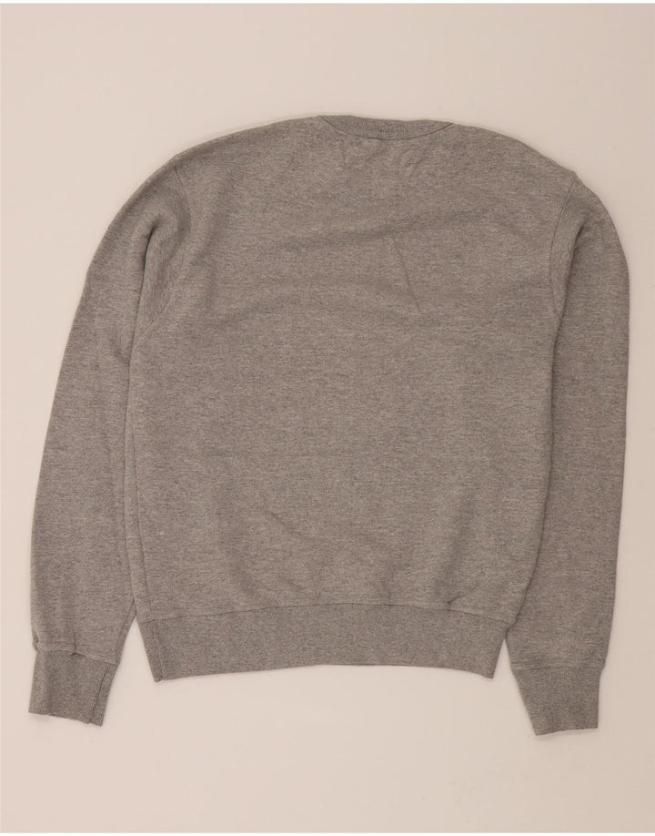 CHAMPION Mens Graphic Sweatshirt Jumper Small Grey Polyester Vintage Champion and Second-Hand Champion from Messina Hembry 