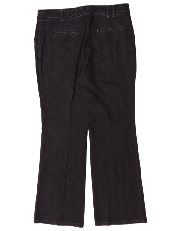 Marks & Spencer Womens Per Una Bootcut Jeans UK 14 Medium W30 L30 Navy Blue