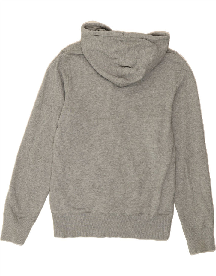 NIKE Mens Zip Hoodie Sweater Small Grey Cotton Vintage Nike and Second-Hand Nike from Messina Hembry 