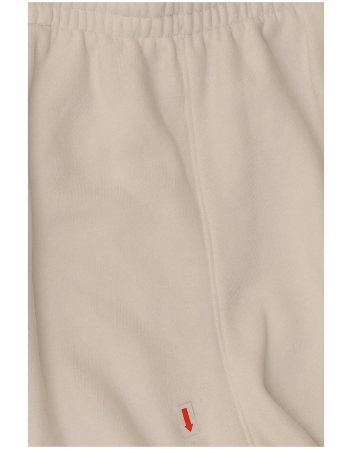 ADIDAS Womens Sport Shorts UK 20/22 XL  White Cotton