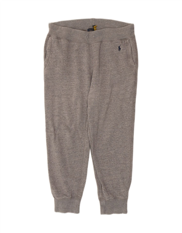 RALPH LAUREN Mens Tracksuit Trousers Joggers Medium  Grey Cotton