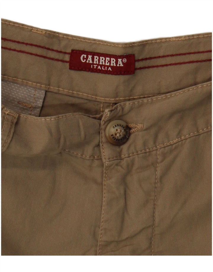 Carrera Mens Cargo Shorts W32 Medium  Brown