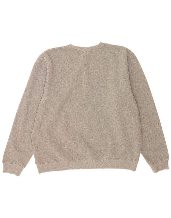 Kappa Mens Sweatshirt Jumper 2XL Grey Cotton