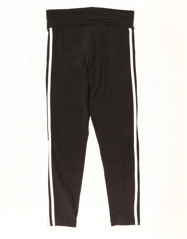 Adidas Womens Climalite Leggings UK 4/6 XS Black Polyester