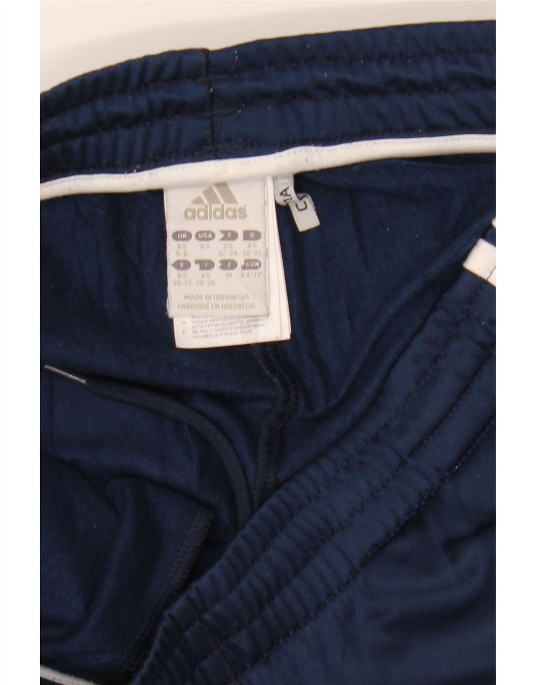 ADIDAS Womens Climalite Tracksuit Trousers Joggers UK 4/6 XS  Navy Blue
