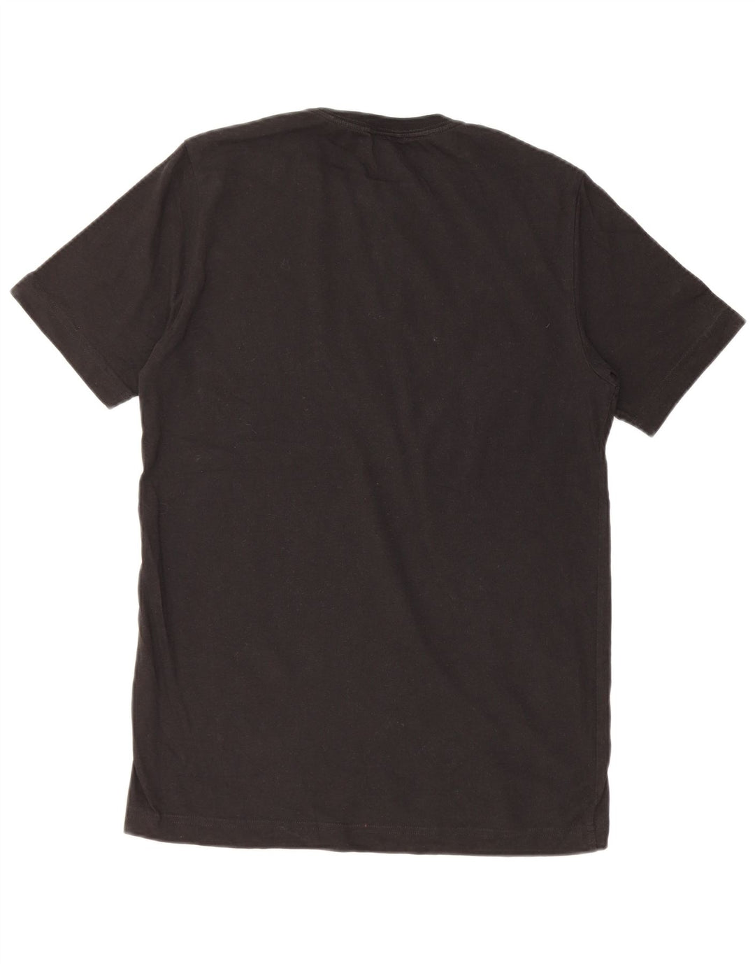 ADIDAS Girls Graphic T-Shirt Top 13-14 Years Black Cotton