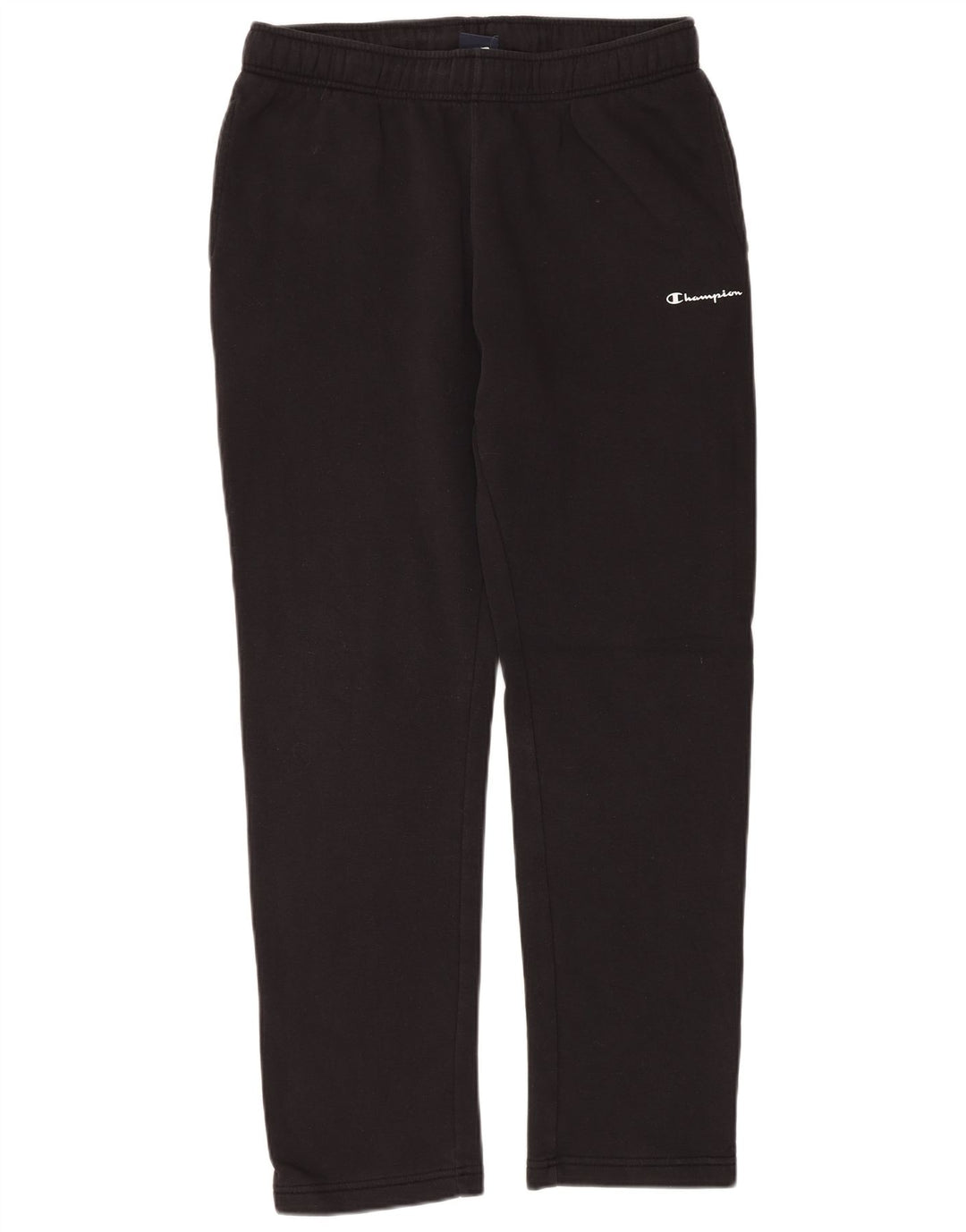 CHAMPION Mens Tracksuit Trousers Large  Black Cotton