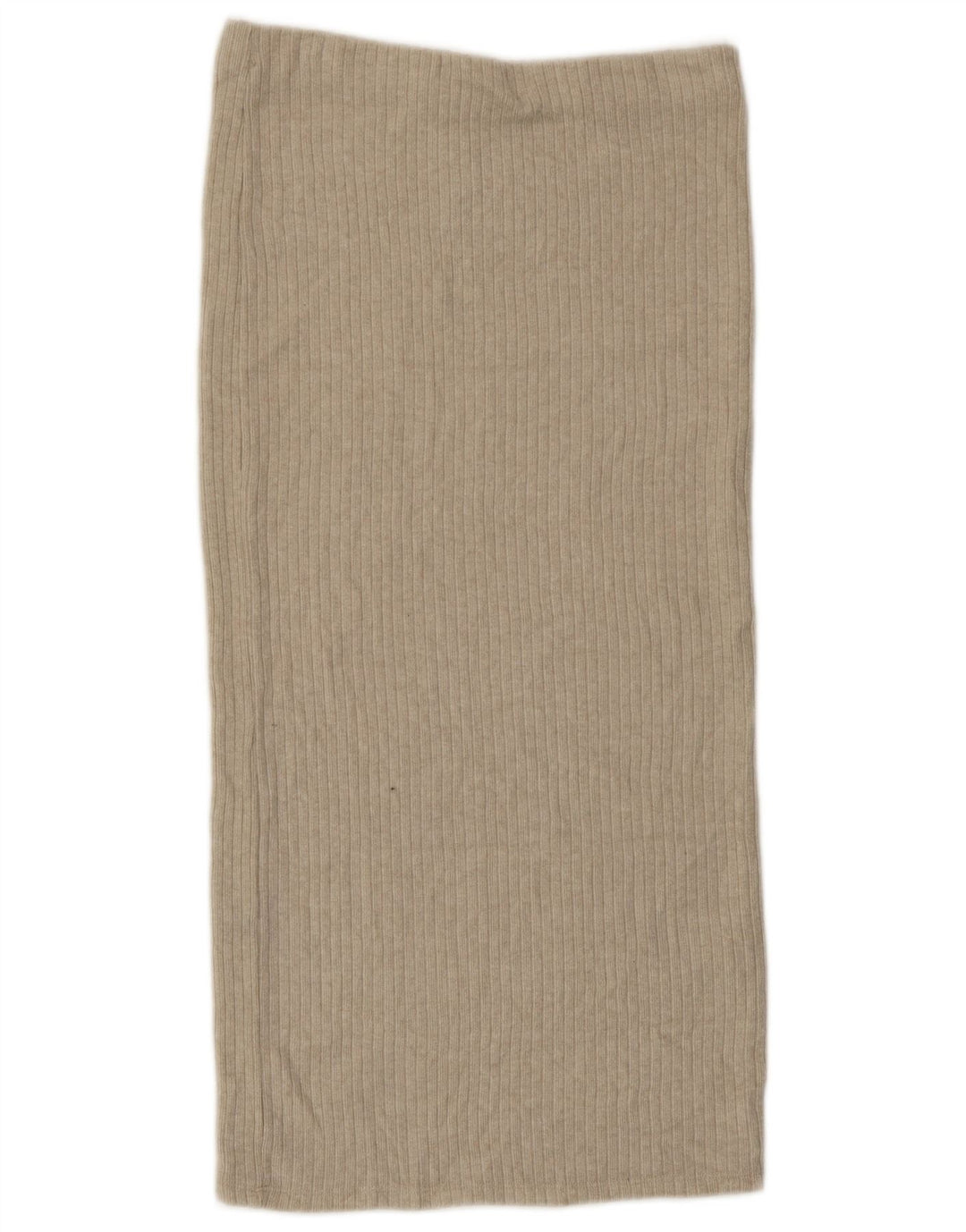 ZARA Womens High Waist Midi Skirt Large W30 Grey Viscose