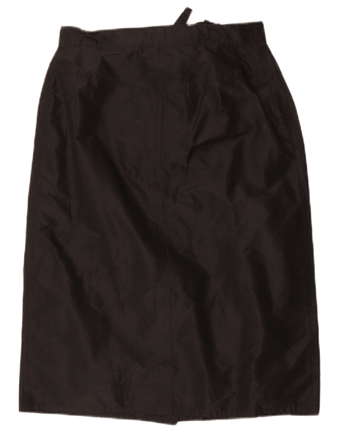 Vintage Womens High Waist Straight Skirt W28 Medium Black