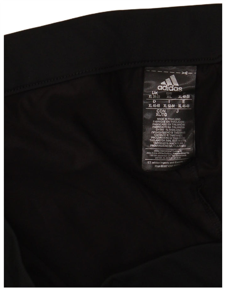 ADIDAS Womens Climalite Skort UK 20/22 XL  Black Polyester