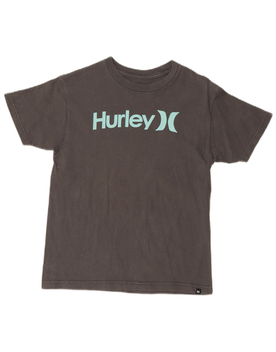 HURLEY Womens Classic Fit Graphic T-Shirt Top UK 18 Medium Grey Cotton