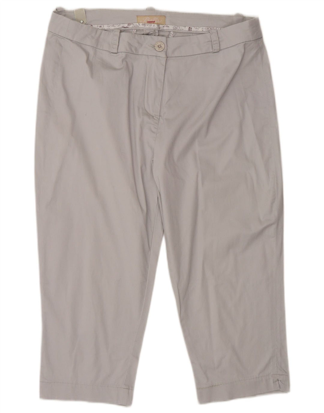Carrera Womens Capri Trousers W34 L19 Grey