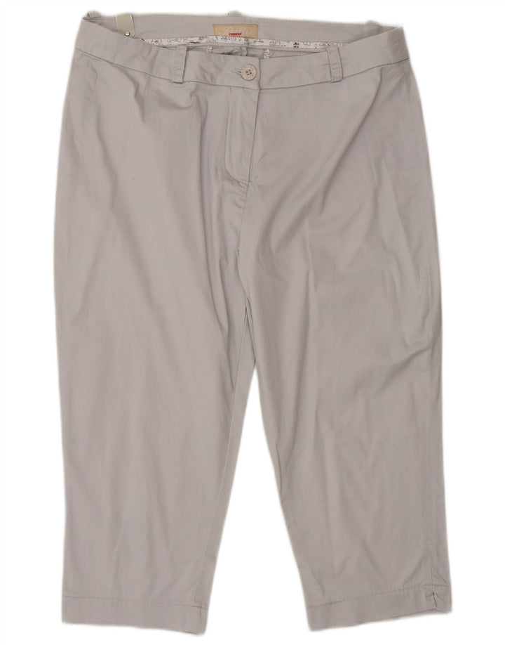 Carrera Womens Capri Trousers W34 L19 Grey