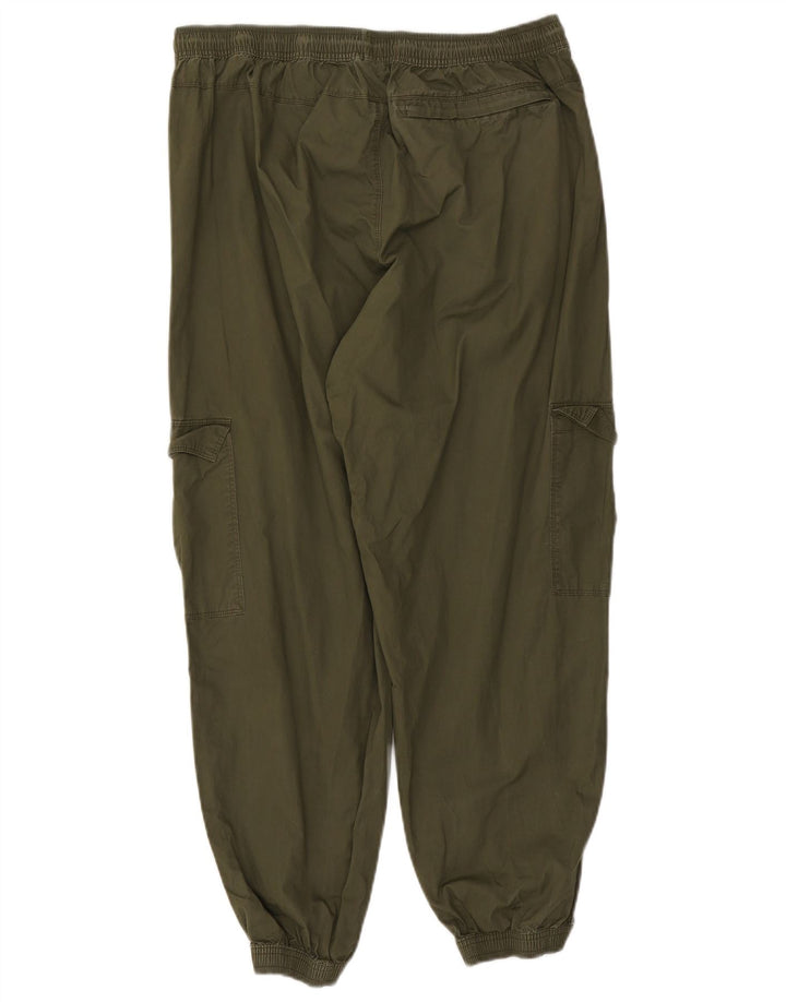 PUMA Mens Joggers Cargo Trousers XL W38 L28 Khaki Cotton